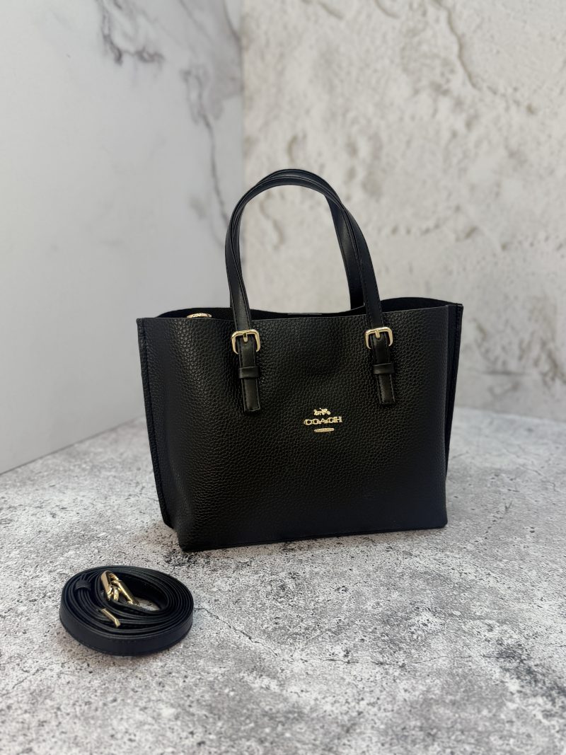 کیف دستی COACH چرم شنی کد 14004035 - تصویر 2