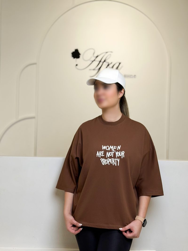 تیشرت باکسی women کد 14004039 - تصویر 2